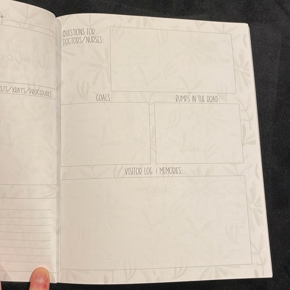 NWOT NICU Moments parent journal - Picture 5 of 6